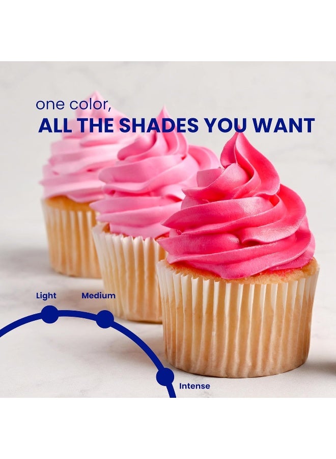 ENCO Bright Pink Food Coloring Gel 250g - Image 3